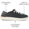image:imageREEF Neptune Womens Shoe Lightweight amp Breathable Stretch Knit Upper Soft Cushion FootbedCharcoal