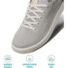 image:imageREEF Neptune Womens Shoe Lightweight amp Breathable Stretch Knit Upper Soft Cushion FootbedFog
