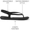 image:imageREEF Water Willow Maya Womens Sandal Lightweight and Flexible Waterproof Soft Cushion FootbedBlackBlack