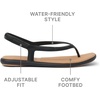 image:imageREEF Water Willow Maya Womens Sandal Lightweight and Flexible Waterproof Soft Cushion FootbedBlackTan