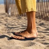 image:imageREEF Womens Ginger Beach Flip FlopsBlueBlack