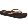image:imageREEF Womens Ginger Beach Flip FlopsBrownPeach