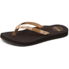 image:imageREEF Womens Ginger Beach Flip FlopsBrownPeach