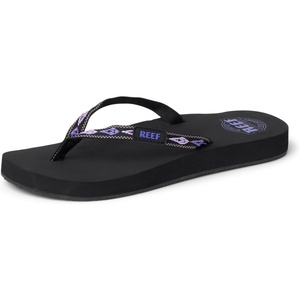 image:imageREEF Womens Ginger Beach Flip FlopsBlackPurple