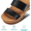 image:imageREEF Cushion Vista Higher Womens Platform Fashion Sandal Arch Support Ultra Soft Cushion FootbedBlack