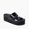 image:imageREEF Cushion Vista Higher Womens Platform Fashion Sandal Arch Support Ultra Soft Cushion FootbedBlack Patent