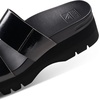 image:imageREEF Cushion Vista Higher Womens Platform Fashion Sandal Arch Support Ultra Soft Cushion FootbedBlack Patent
