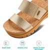 image:imageREEF Cushion Vista Higher Womens Platform Fashion Sandal Arch Support Ultra Soft Cushion FootbedChampagne