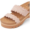 image:imageREEF Cushion Vista Higher Womens Platform Fashion Sandal Arch Support Ultra Soft Cushion FootbedScalloped Rose