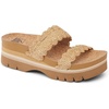 image:imageREEF Cushion Vista Higher Womens Platform Fashion Sandal Arch Support Ultra Soft Cushion FootbedScalloped Tan