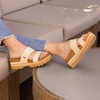 image:imageREEF Cushion Vista Higher Womens Platform Fashion Sandal Arch Support Ultra Soft Cushion FootbedVintage Tan