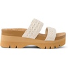 image:imageREEF Cushion Vista Higher Womens Platform Fashion Sandal Arch Support Ultra Soft Cushion FootbedVintage Tan Textile