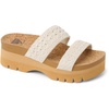 image:imageREEF Cushion Vista Higher Womens Platform Fashion Sandal Arch Support Ultra Soft Cushion FootbedVintage Tan Textile