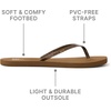 image:imageREEF Womens Bliss Nights Flip FlopChocolate Stripe