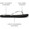 image:imageREEF Womens Bliss Nights Flip FlopSilverBlack