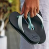 image:imageREEF Womens Cushion Breeze Flip FlopsGreyMint