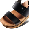 image:imageREEF Womens Vista Hi Buckle Platform SandalBlacktan