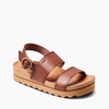 image:imageREEF Womens Vista Hi Buckle Platform SandalEspresso
