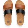 image:imageReef Cushion Vista Hi Womens Platform Fashion Sandal Arch Support Ultra Soft Cushion FootbedBlack Duo