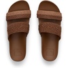 image:imageReef Cushion Vista Hi Womens Platform Fashion Sandal Arch Support Ultra Soft Cushion FootbedChocolateTan Braid