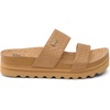 image:imageReef Cushion Vista Hi Womens Platform Fashion Sandal Arch Support Ultra Soft Cushion FootbedTan Wicker
