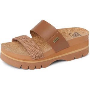 image:imageREEF Cushion Vista Higher Womens Platform Fashion Sandal Arch Support Ultra Soft Cushion FootbedBrown Braid