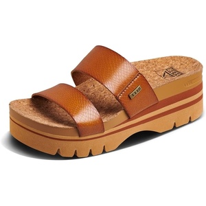 image:imageREEF Cushion Vista Higher Womens Platform Fashion Sandal Arch Support Ultra Soft Cushion FootbedCognac
