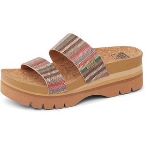 image:imageREEF Cushion Vista Higher Womens Platform Fashion Sandal Arch Support Ultra Soft Cushion FootbedMulti Woven