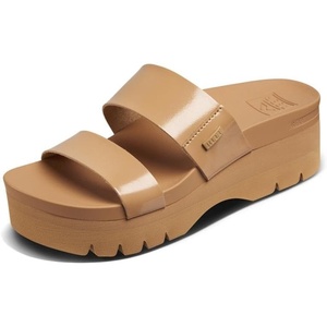 image:imageREEF Cushion Vista Higher Womens Platform Fashion Sandal Arch Support Ultra Soft Cushion FootbedNatural Patent