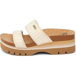 image:imageREEF Cushion Vista Higher Womens Platform Fashion Sandal Arch Support Ultra Soft Cushion FootbedRaffia