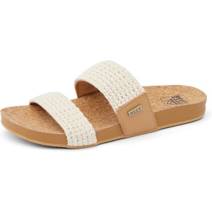 image:imageREEF Cushion Vista Womens SandalNatural Crochet Textile