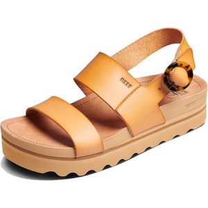image:imageREEF Womens Vista Hi Buckle Platform SandalNatural