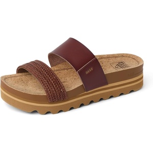 image:imageReef Cushion Vista Hi Womens Platform Fashion Sandal Arch Support Ultra Soft Cushion FootbedChocolate