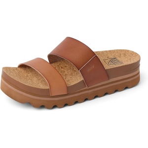 image:imageReef Cushion Vista Hi Womens Platform Fashion Sandal Arch Support Ultra Soft Cushion FootbedEspresso Duo