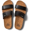image:imageREEF Cushion Vista Perf Womens SandalBlacktan