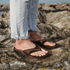 image:imageREEF Mens Fanning Bottle Opener Flip FlopsBlack and Tan