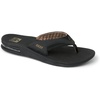 image:imageREEF Mens Fanning Bottle Opener Flip FlopsBlack and Tan
