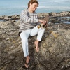 image:imageREEF Mens Fanning Bottle Opener Flip FlopsBlack and Tan