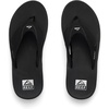 image:imageREEF Mens Fanning Bottle Opener Flip FlopsBlackSilver
