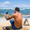 image:imageREEF Mens Fanning Bottle Opener Flip FlopsGrey Khaki