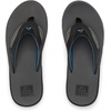 image:imageREEF Mens Fanning Bottle Opener Flip FlopsGreyLight Blue