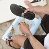 image:imageREEF Mens Fanning Bottle Opener Flip FlopsGunmetalocean