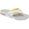 image:imageREEF Mens Fanning Bottle Opener Flip FlopsYellowGreyGrey