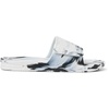 image:imageREEF Mens Sandals Fanning Slide H20BlackWhite Marble