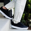 image:imageREEF Mens Shoreline Del Mar Shoe Breathable Knit Upper Lightweight amp Flexible Cushion Footbed Elastic LacesBlackWhite