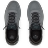image:imageREEF Mens Shoreline Del Mar Shoe Breathable Knit Upper Lightweight amp Flexible Cushion Footbed Elastic LacesDark GreyRaven