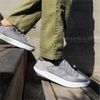 image:imageREEF Mens Shoreline Del Mar Shoe Breathable Knit Upper Lightweight amp Flexible Cushion Footbed Elastic LacesHeather Grey