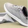 image:imageREEF Mens Shoreline Del Mar Shoe Breathable Knit Upper Lightweight amp Flexible Cushion Footbed Elastic LacesHeather Grey