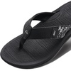 image:imageREEF Santa Ana Womens Flip Flop Arch Support Water Friendly Non Marking OutsoleBlackWhite