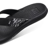 image:imageREEF Santa Ana Womens Flip Flop Arch Support Water Friendly Non Marking OutsoleBlackWhite